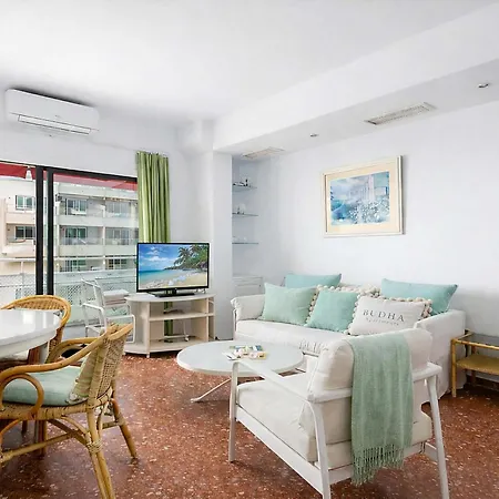First Line Sea View Terrace 204 By Budha شقة