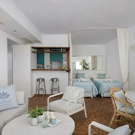 First Line Sea View Terrace 204 By Budha Apartment *